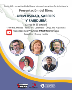 Presentación libro “Universidad, saberes y sabiduría”